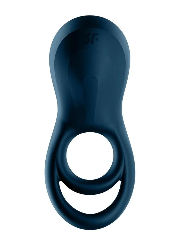 Satisfyer Satisfyer Epic Duo Silicone Vibrating Cock and Ball Ring Couples