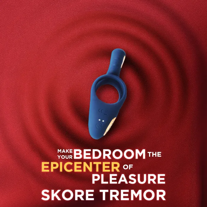 Skore TREMOR Dual Motor Vibrating Ring with Ball Strap Skore Male Sex Toys Skore TREMOR Dual Motor Vibrating Ring with Ball Strap Skore Male Sex Toys
