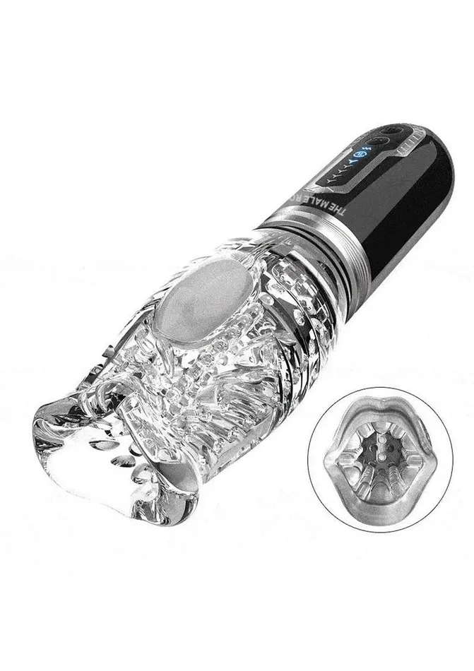 The Male Rose The Male Rose 3 Rechargeable Thrusting Rotating Masturbator Male Sex Toys