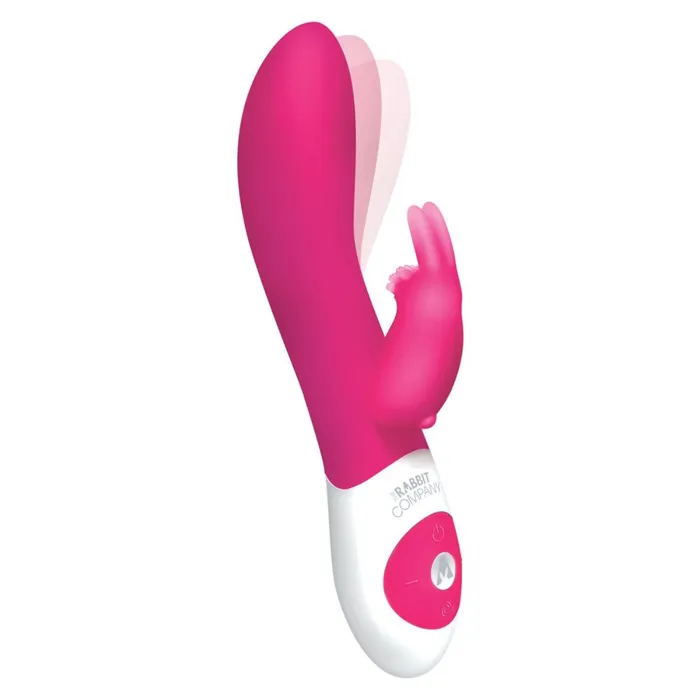 The Rabbit Company The Come Hither Rabbit Vibrator Hot Pink The Rabbit Company Vibrators