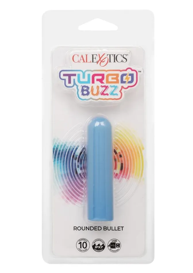 Turbo Buzz Female Sex Toys Turbo Buzz Rechargeable Rounded Bullet