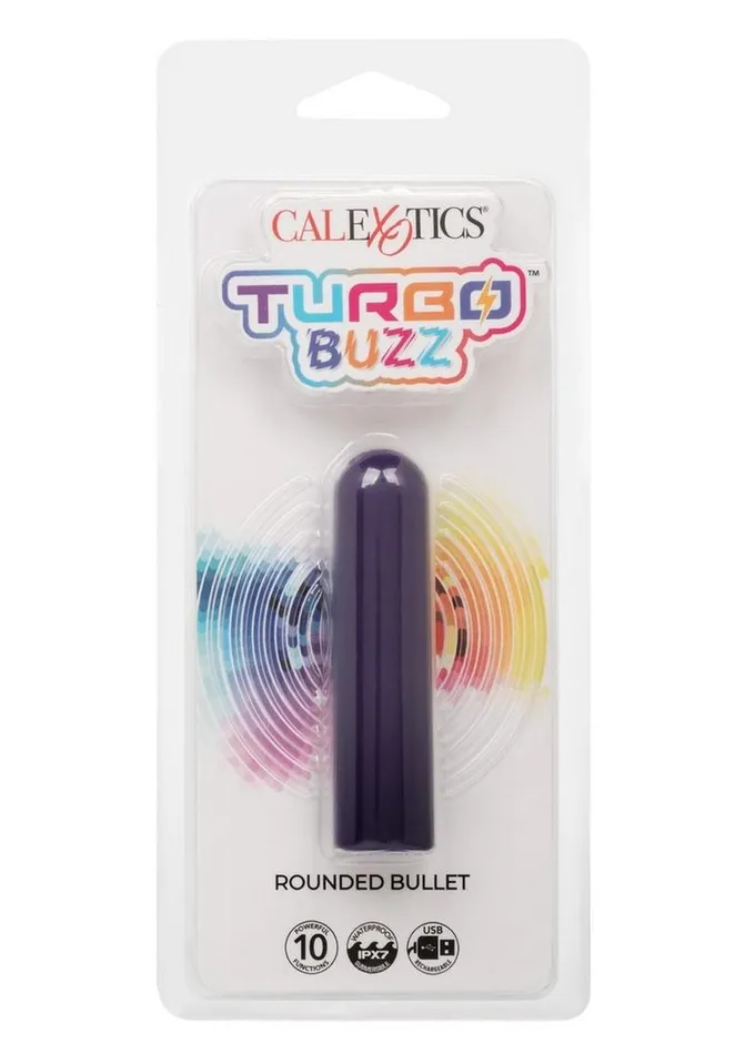 Turbo Buzz Female Sex Toys Turbo Buzz Rechargeable Rounded Bullet