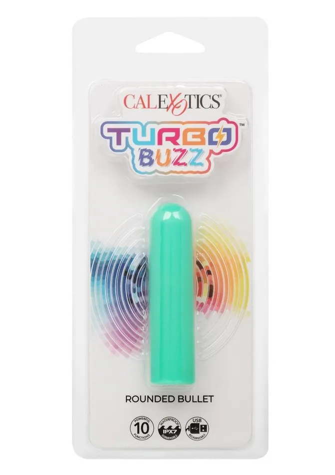 Turbo Buzz Female Sex Toys Turbo Buzz Rechargeable Rounded Bullet