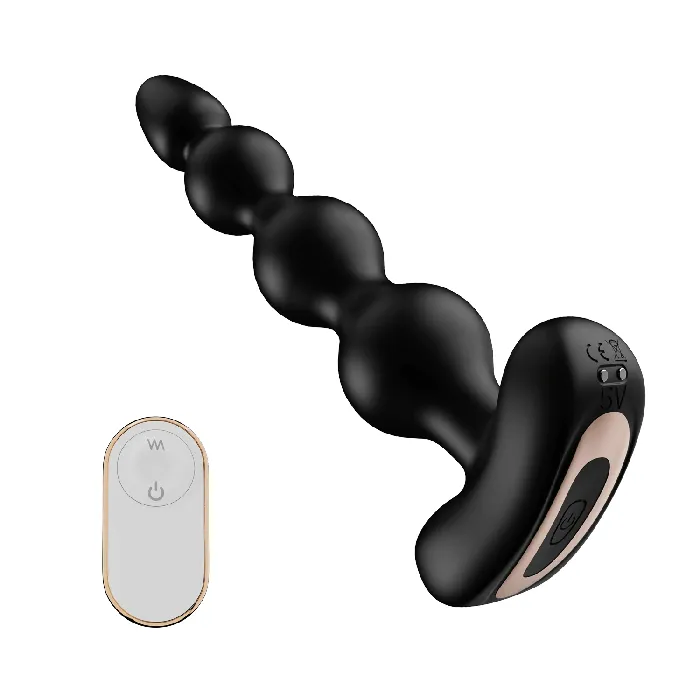 Vibrating Anal Bead Plug orgasmaide Anal