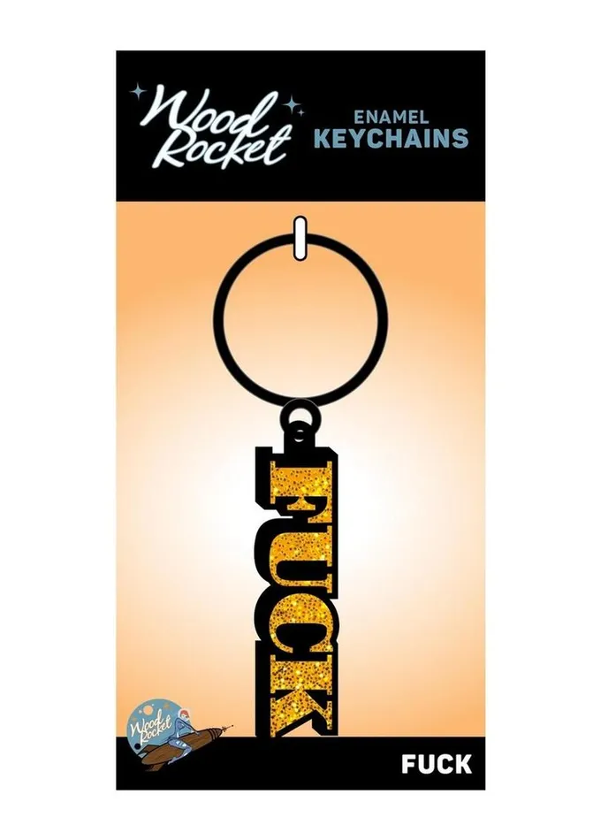 Vibrators Fuck Keychain WoodRocket