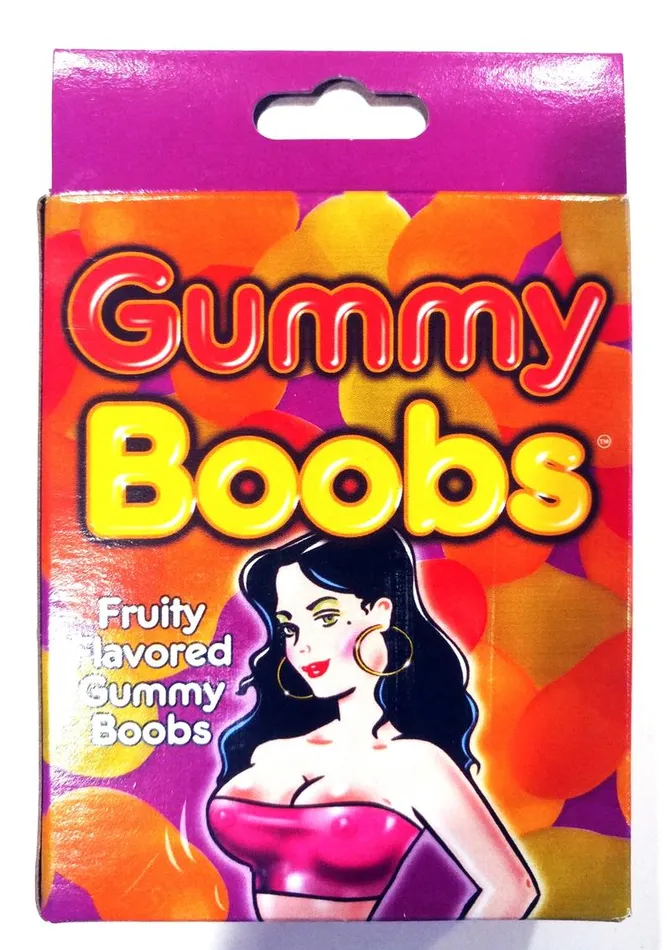 Vibrators Hott Products Gummy Boobs Fruity Flavored