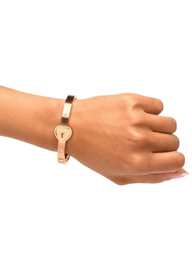 Vibrators Master Series Ms Cuffed Locking Bracelet Necklace