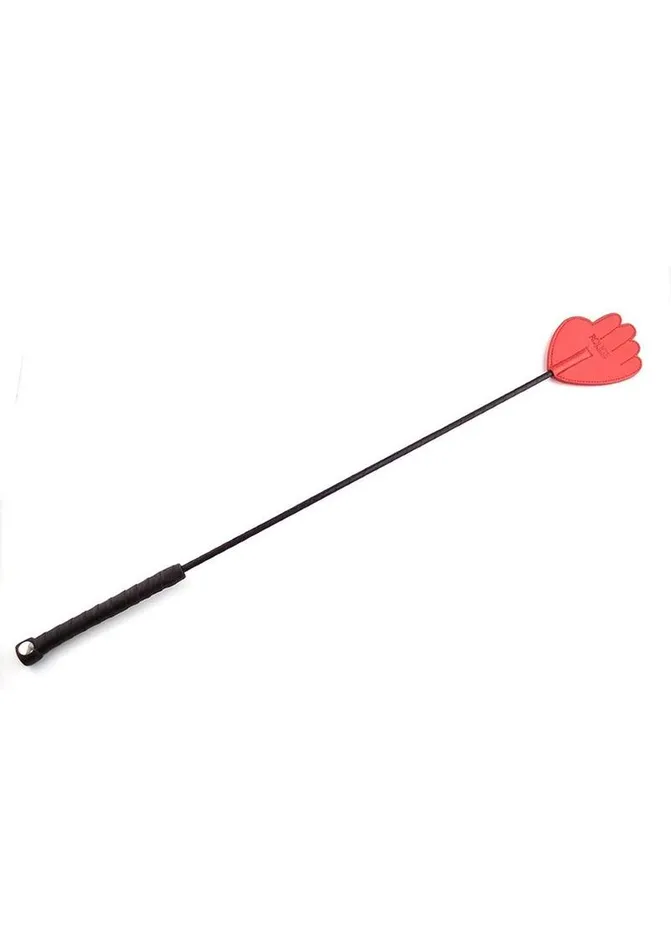 Vibrators Rouge Rouge Fifty Times Hotter Leather Hand Riding Crop