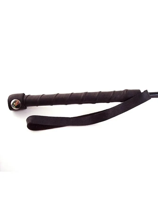 Vibrators Rouge Rouge Fifty Times Hotter Leather Hand Riding Crop