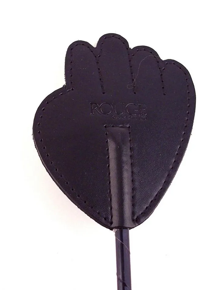 Vibrators Rouge Rouge Fifty Times Hotter Leather Hand Riding Crop