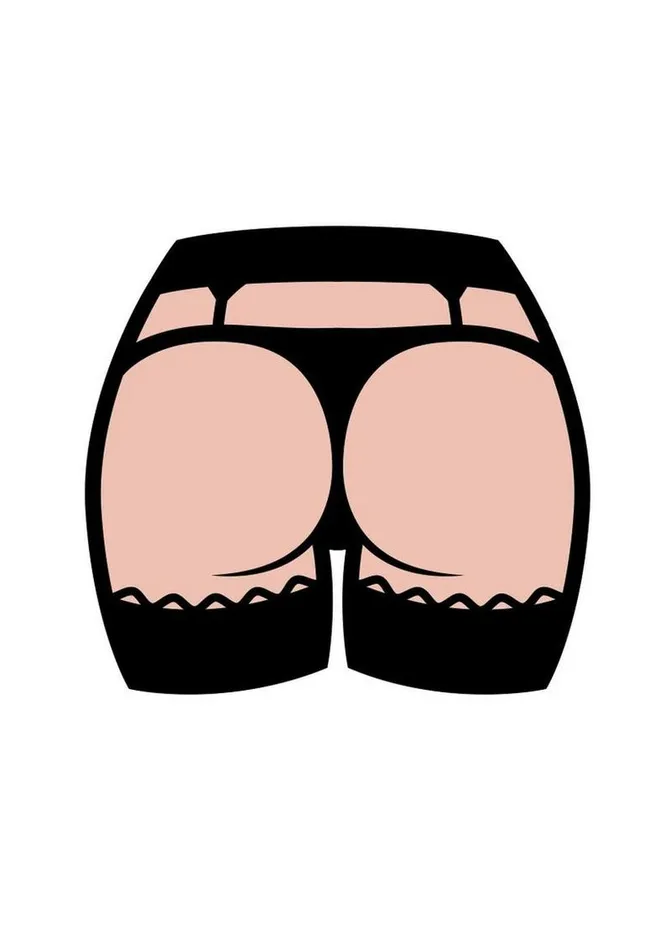 WoodRocket Anal Butt Enamel Pin