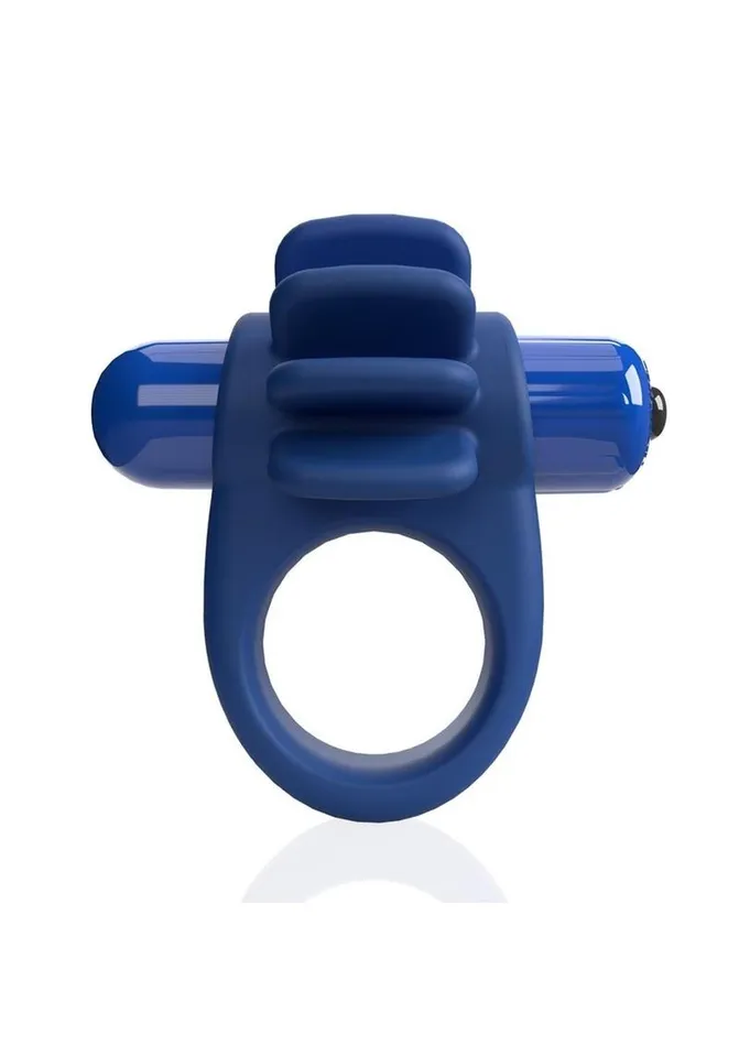 4b Skooch Vibrating Cock Ring with Clitoral Stimulator Screaming O Couples