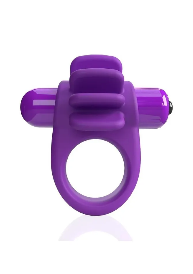 4b Skooch Vibrating Cock Ring with Clitoral Stimulator Screaming O Couples