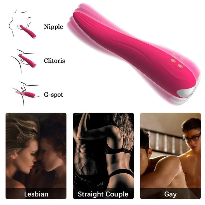 ADLTOYFUN VIVIAN Tongue Vibe Clit Licker Vibrators