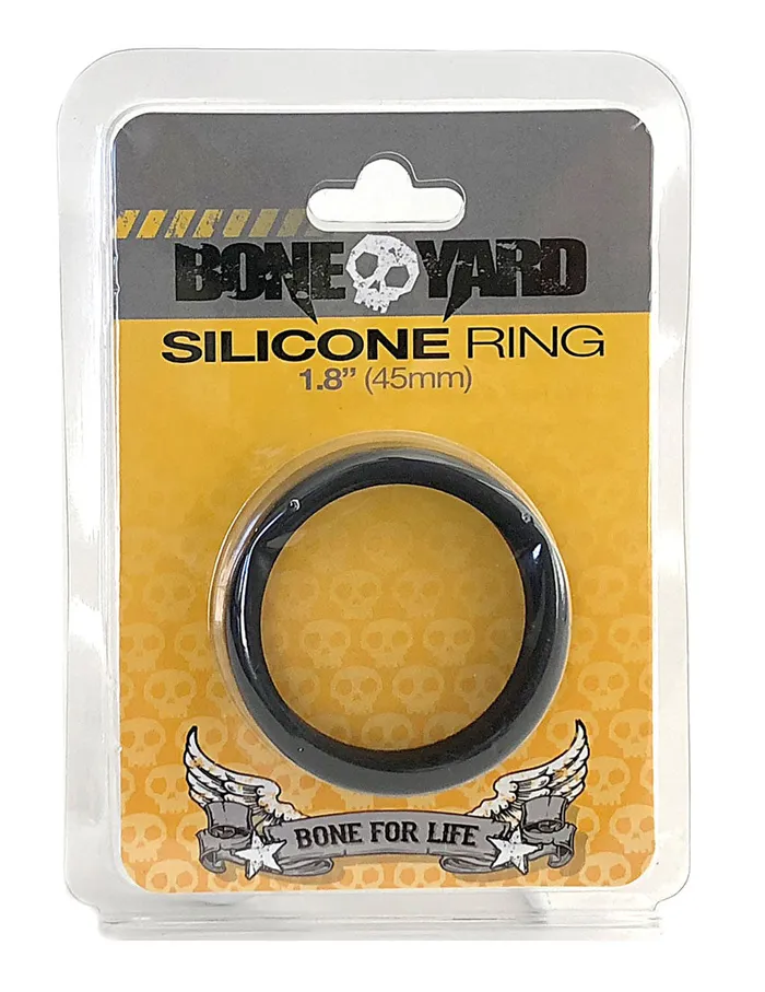 Anal Rascal Boneyard Boneyard Silicone Ring 45mm Black Anal Rascal Boneyard Boneyard Silicone Ring 45mm Black