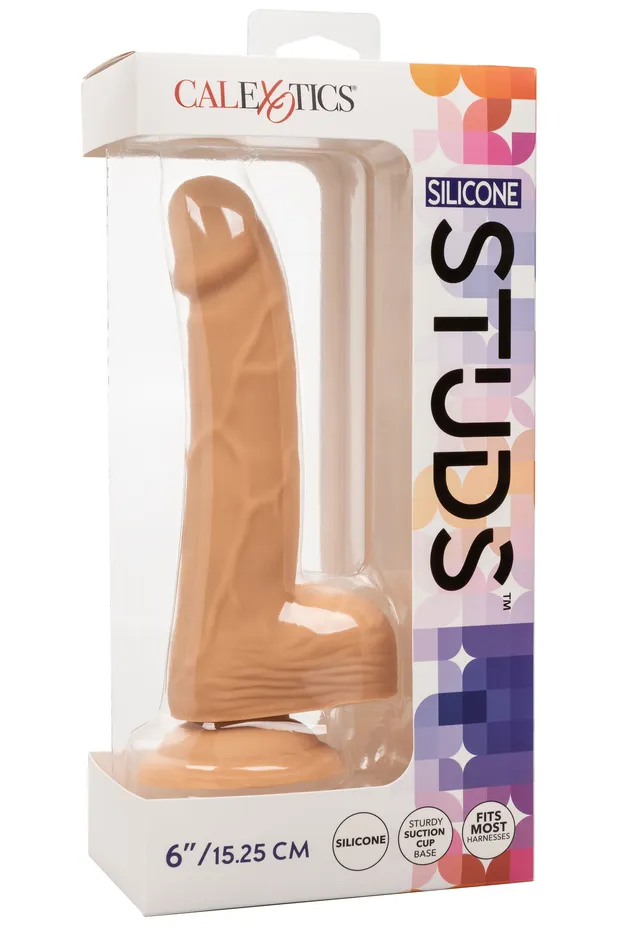 Anal Silicone Stud 6 Inch Ivory CalExotics