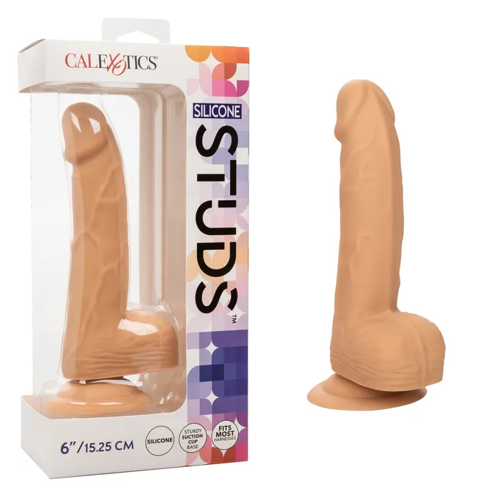 Anal Silicone Stud 6 Inch Ivory CalExotics Anal Silicone Stud 6 Inch Ivory CalExotics