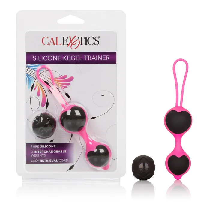 CalExotics Anal Silicone Kegel Trainer Black CalExotics Anal Silicone Kegel Trainer Black