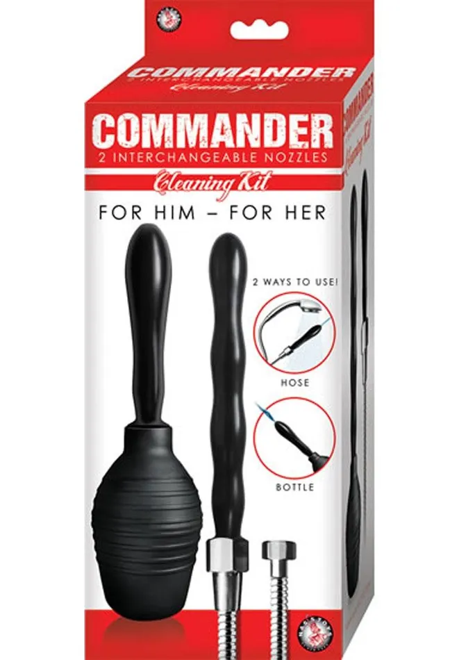 Commander Couples Commander Cleaning Kit with Two Nozzles Commander Couples Commander Cleaning Kit with Two Nozzles