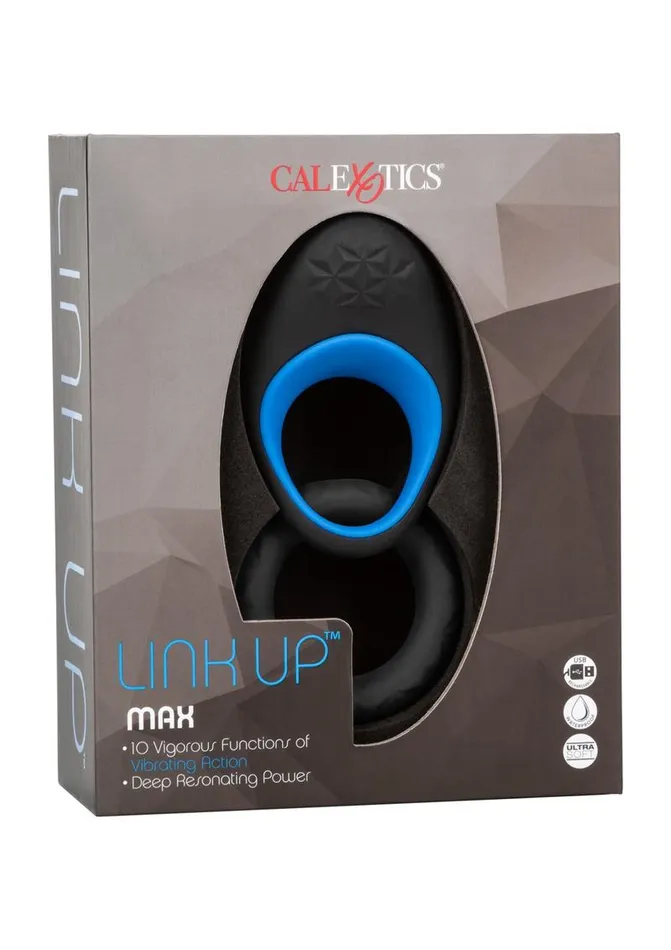 Couples Link Up Max Silicone Vibrating Cock Ring Link Up