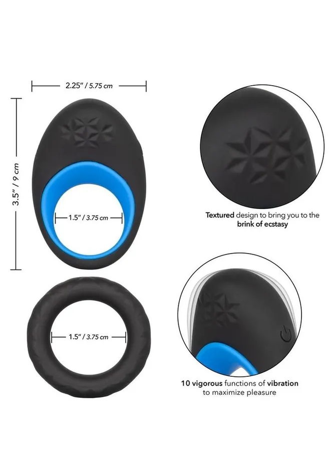 Couples Link Up Max Silicone Vibrating Cock Ring Link Up