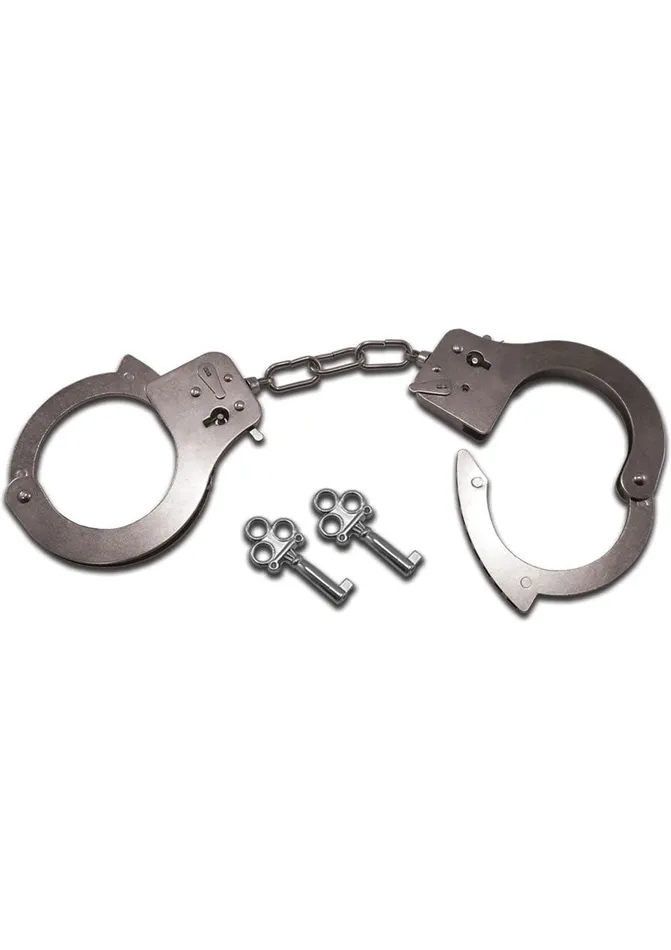 Couples Sex and Mischief Metal Handcuffs Sex and Mischief