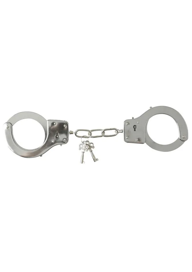Couples Sex and Mischief Metal Handcuffs Sex and Mischief