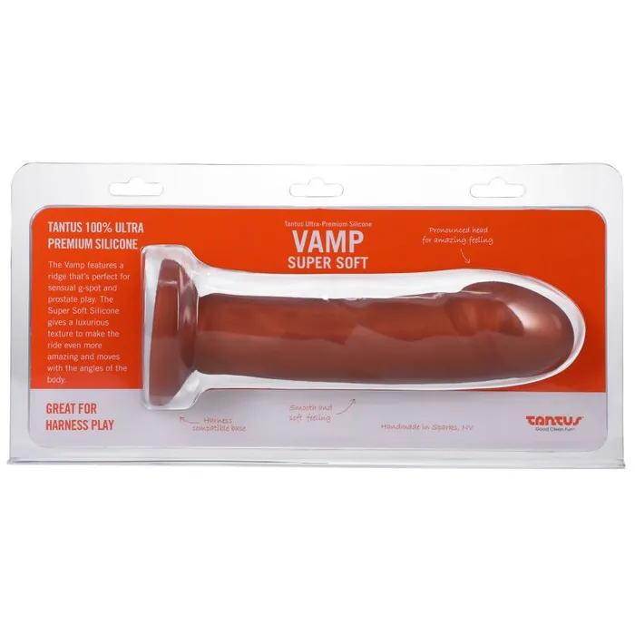 Dildos Tantus Vamp Soft Dildo Copper