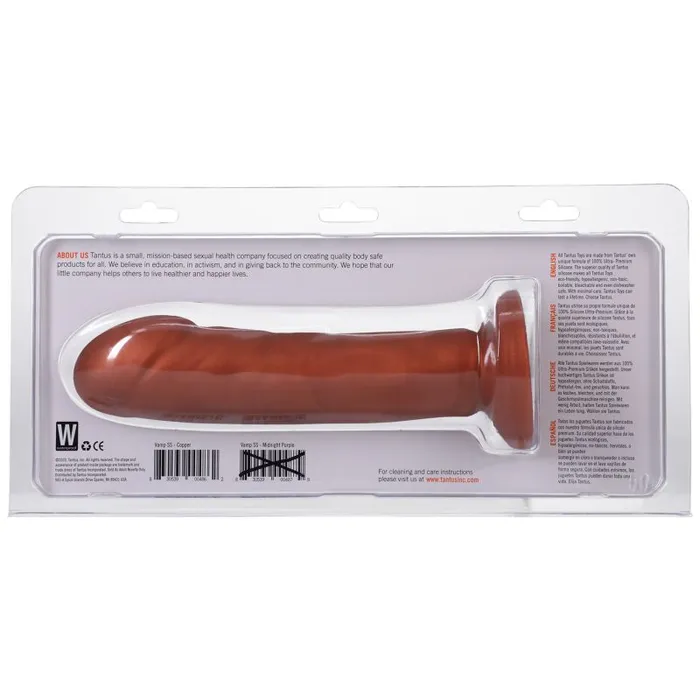 Dildos Tantus Vamp Soft Dildo Copper