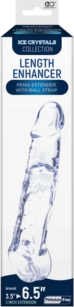 Excellent Power Dildos Length Enhancer 65 Clear Excellent Power Dildos Length Enhancer 65 Clear