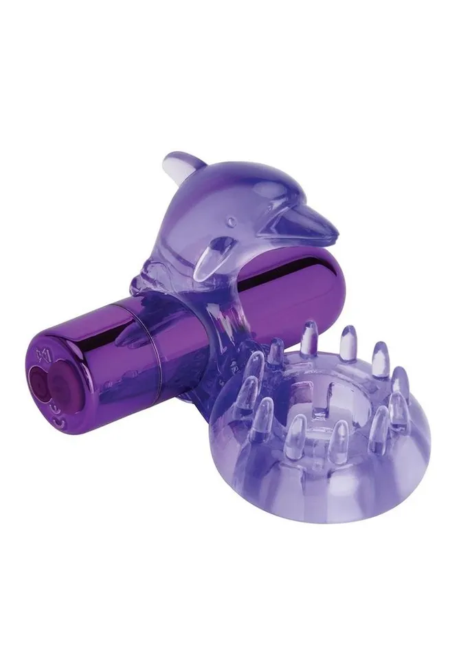 Female Sex Toys Bodywand Bodywand Rechargeable Silicone Dancing Dolphin Ring