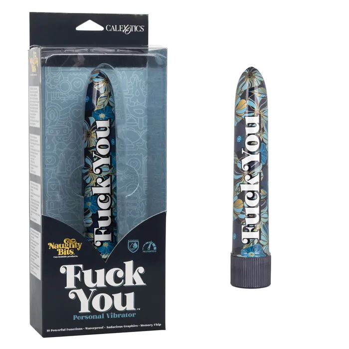 Female Sex Toys CalExotics Naughty Bits Fuck You Personal Vibrator Female Sex Toys CalExotics Naughty Bits Fuck You Personal Vibrator