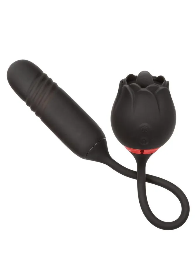 Female Sex Toys French Kiss French Kiss Elite Romeo Rechargeable Silicone Vibrator with Clitoral Stimulator Female Sex Toys French Kiss French Kiss Elite Romeo Rechargeable Silicone Vibrator with Clitoral Stimulator