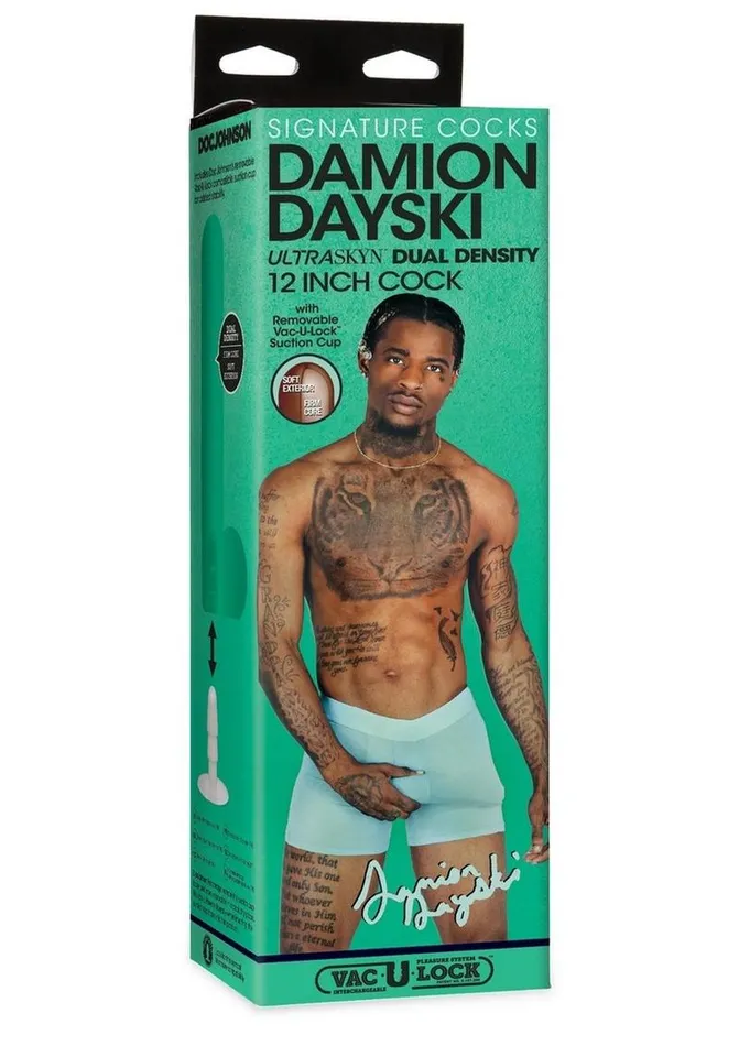 Female Sex Toys Signature Cocks Ultraskyn Damion Dayski Dildo with Removable Suction Cup Signature Cocks Female Sex Toys Signature Cocks Ultraskyn Damion Dayski Dildo with Removable Suction Cup Signature Cocks