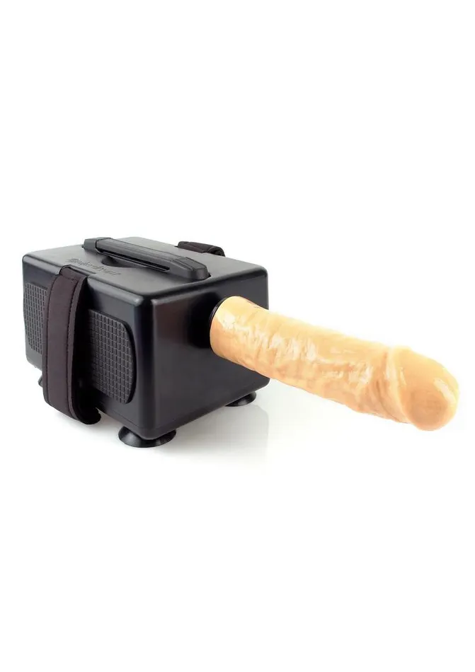 Fetish Fantasy Series Fetish Fantasy Series International Portable Vibrating USB Powered PlugIn Sex Machine Kit with 2 Dildos Female Sex Toys Fetish Fantasy Series Fetish Fantasy Series International Portable Vibrating USB Powered PlugIn Sex Machine Kit with 2 Dildos Female Sex Toys