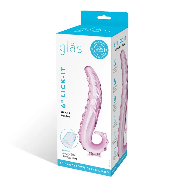 Glas Dildos 6 Inch LickIt Glass Dildo Glas Dildos 6 Inch LickIt Glass Dildo