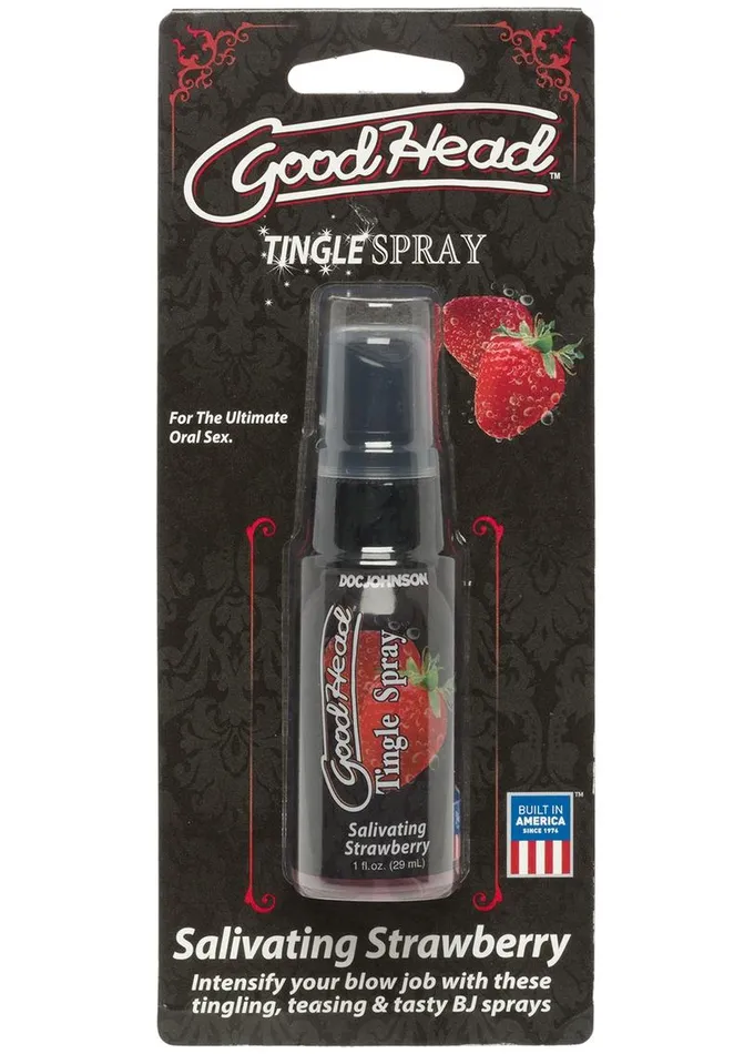Goodhead Tingle Spray Salivating Strawberry GoodHead Vibrators