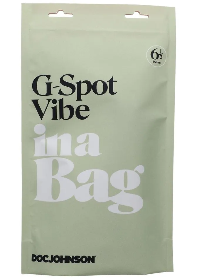 In A Bag Silicone Rechargeable GSpot Vibrator In A Bag Female Sex Toys