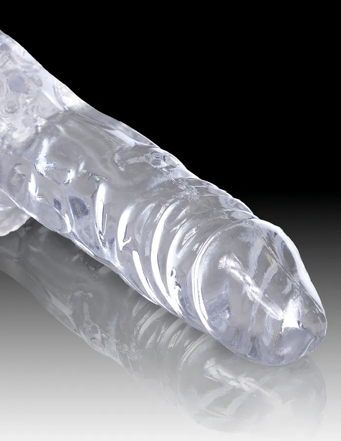 King Cock Clear 4 Inch Cock With Balls Pipedream Dildos