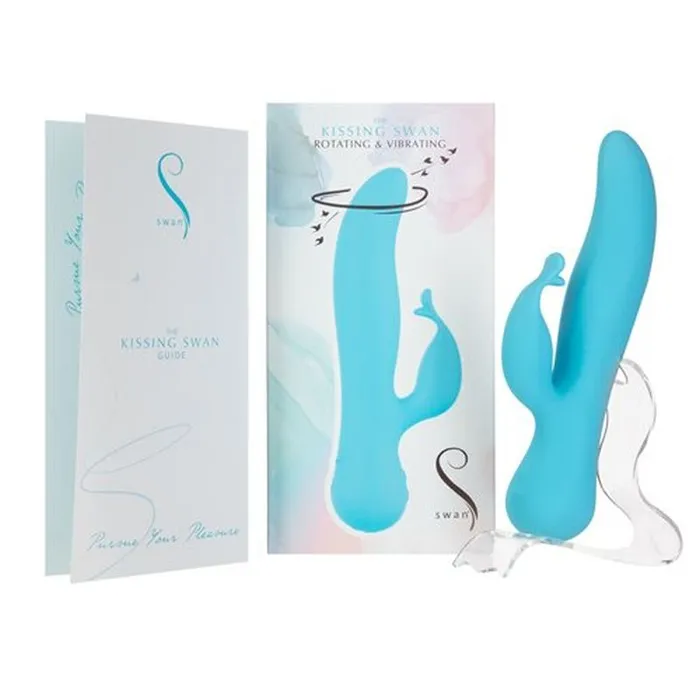 Kissing Swan Rabbit Vibrator Swan Female Sex Toys