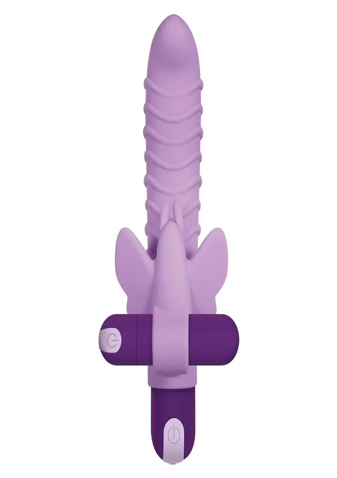 Lilac Desires Silicone Rechargeable Butterfly Kit Evolved Female Sex Toys