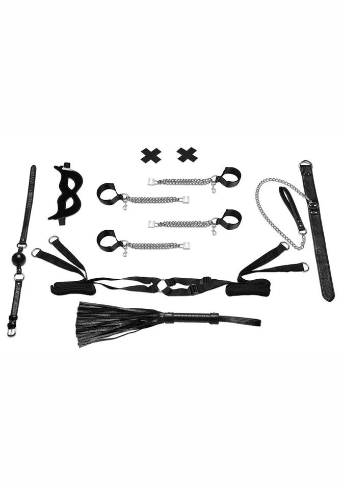 Lux Fetish AllChainedUp Bondage Play Bedspreaders Lux Fetish Couples