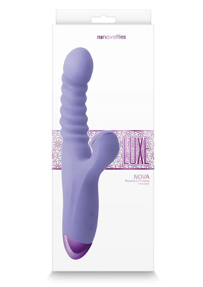 Luxe Luxe Nova Rechargeable Silicone Rabbit Vibrator Female Sex Toys