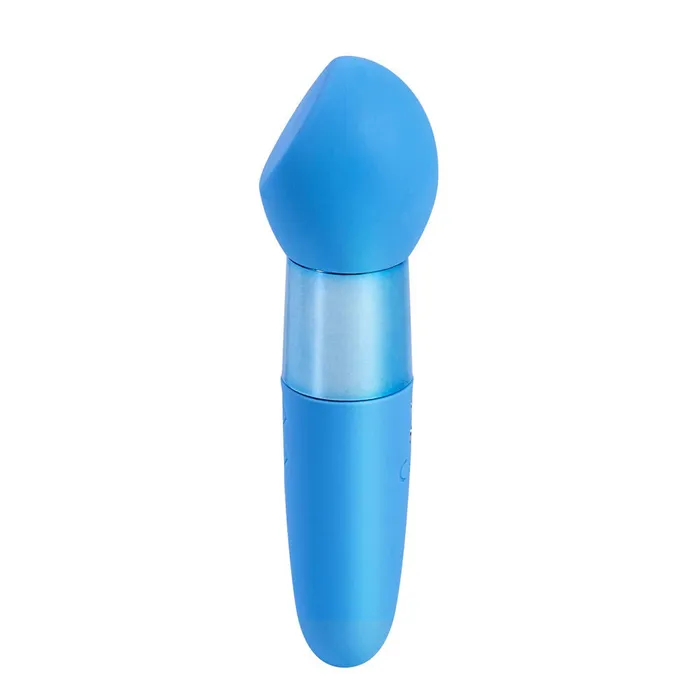 Maia Toys Vibrators Rina Rechargeable Dual Motor Silicone 15 Function Vibrator Blue