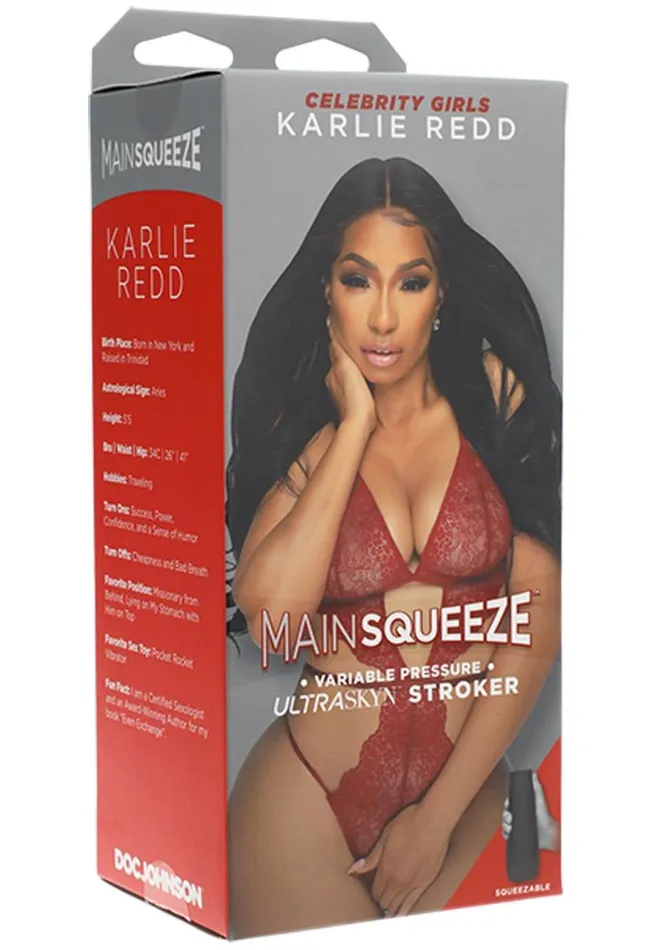 Main Squeeze Celebrity Karlie Redd Ultraskyn Masturbator Pussy Main Squeeze Male Sex Toys
