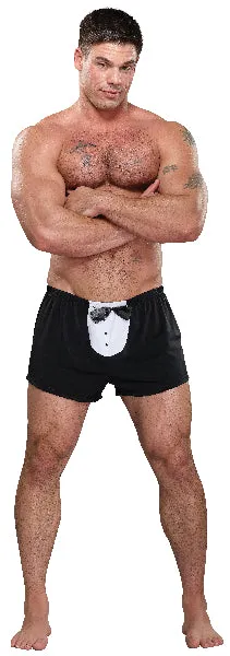 Male Power Tuxedo Boxer Novelty Underwear Vibrators