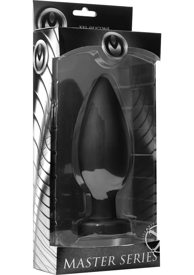 Male Sex Toys Master Series Master Series Colossus XXL Silicone Anal Plug