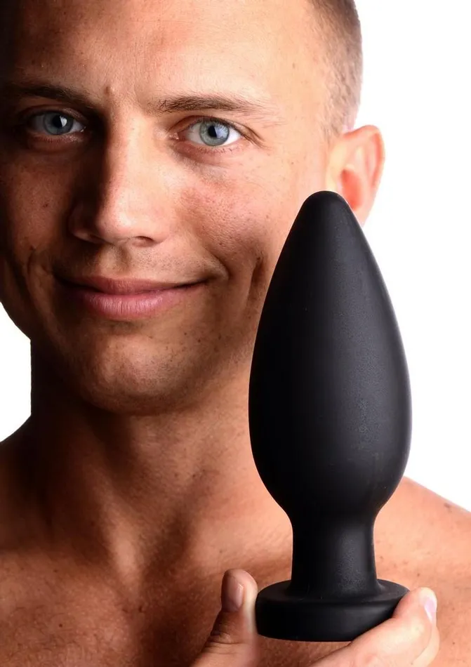 Male Sex Toys Master Series Master Series Colossus XXL Silicone Anal Plug