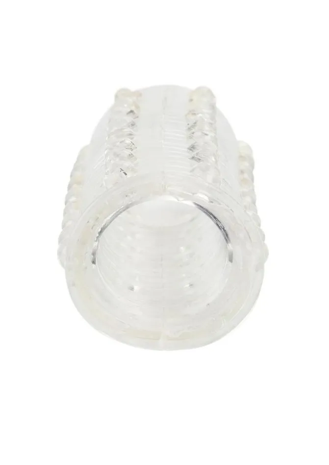 Male Sex Toys Reversible Texture Penis Extender and Masturbator Extensions Male Sex Toys Reversible Texture Penis Extender and Masturbator Extensions