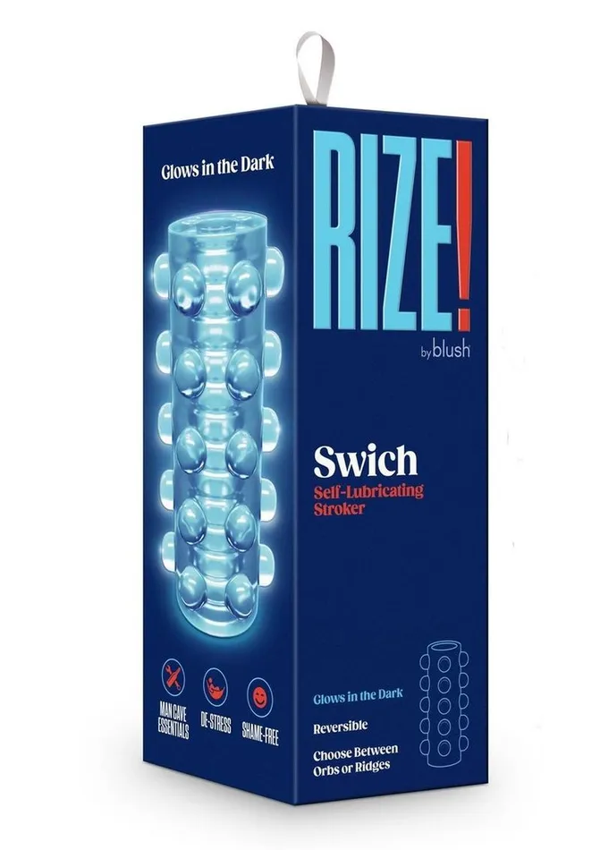 Male Sex Toys RIZE Rize Swich Self Lubricating Stroker Dual End Masturbator